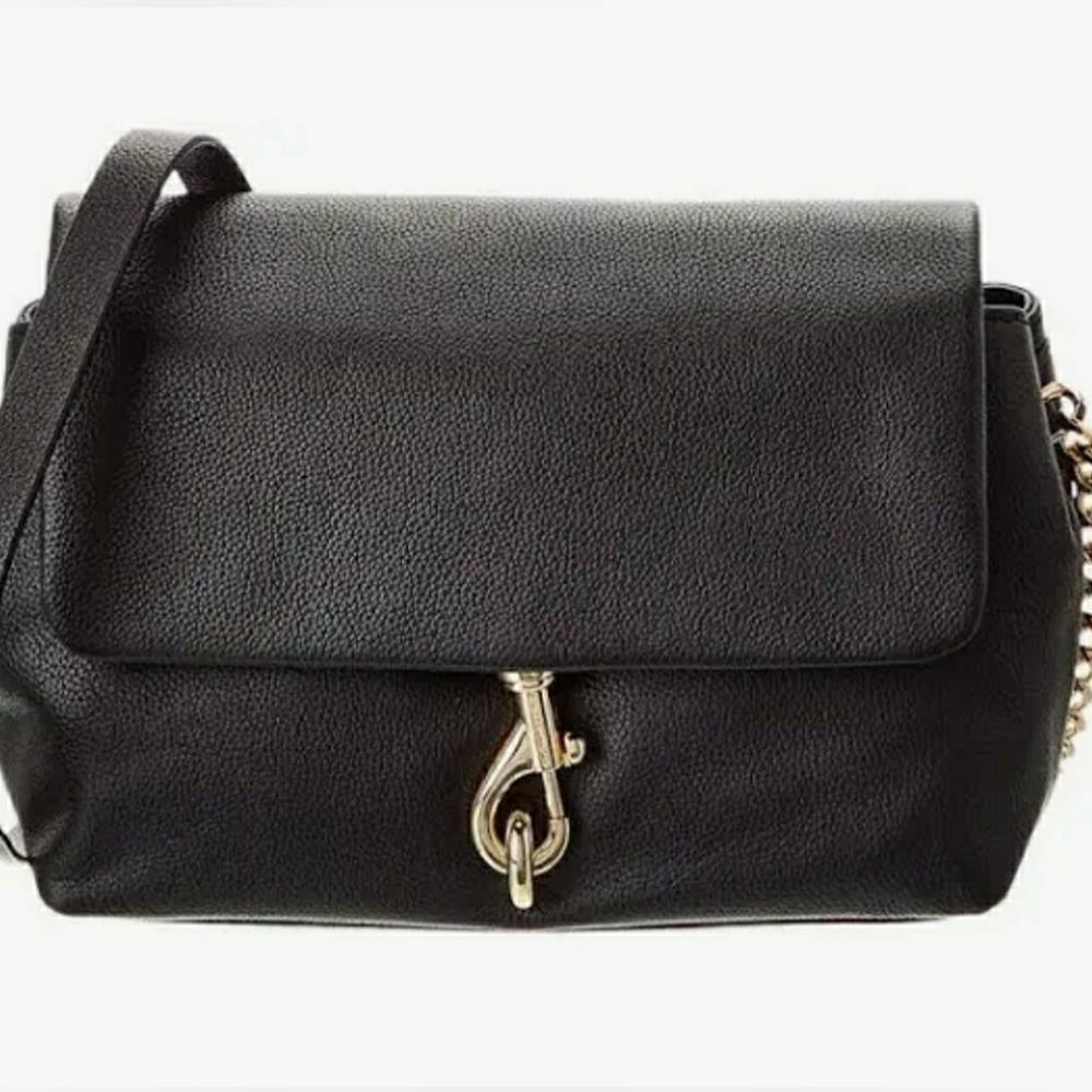 Rebecca Minkoff Flap Crossbody Bag Black - Picture 3 of 12